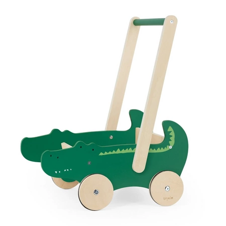 Pan Krokodyl drewniany wózek - Trixie