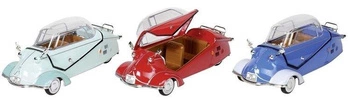 Metalowy pojazd z napędem, Messerschmitt Cabin Scooter KR 200, 1:18
