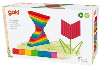 Tęczowe klocki konstrukcyjne 58470-goki, zabawki zręcznościowe