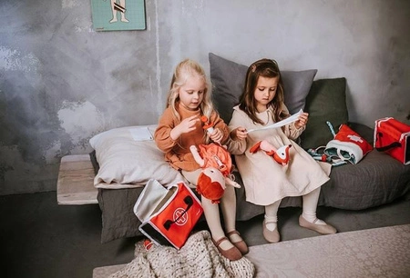 Zestaw lekarza z 10 akcesoriami, Janod