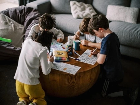 HeyDoodle Mata Silikonowa do Kolorowania A3 - Zawody