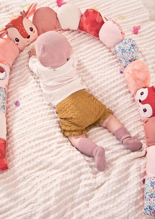 LILLIPUTIENS Aktywizujący ochraniacz do łóżeczka Sarenka Stella 0 m+