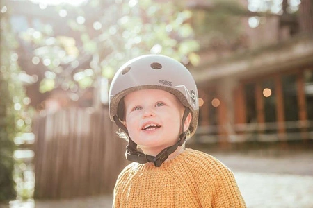 SCOOTANDRIDE Highwaykick 1 Lifestyle 2w1 Jeździk i hulajnoga z zamykanym schowkiem 1-5 lat Brown Lines