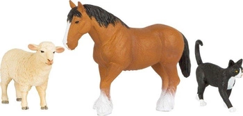 Hodowlane zwierzęta gospodarskie 11007-Small Foot, figurki dla dzieci