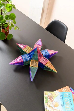 COBLO, magnetyczne klocki konstrukcyjne Basic 100 + 10 brokat GRATIS EDYCJA LIMITOWANA