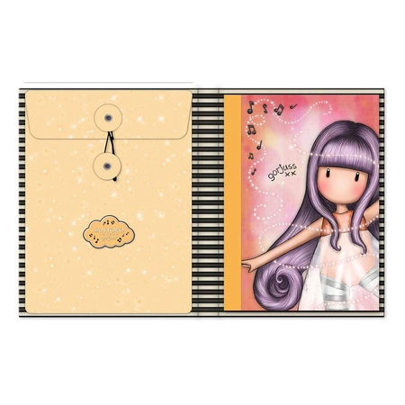 Notes z Przyborami Szkolnymi - Gorjuss - Melodies - Little Dancer