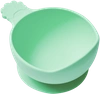 Nana's Manners GREEN Miska silikonowa z przyssawką i uchwytem