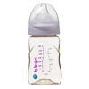 Butelka ze smoczkiem do karmienia niemowląt wykonana z PPSU, 180 ml, piwonia, b.box