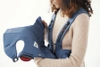 BABYBJORN MINI Woven – nosidełko, Zgaszony Róż
