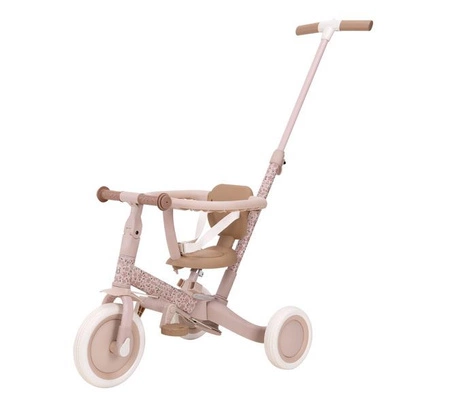 Little Dutch Rowerek trójkołowy 4w1 z rączką Fairy Floral