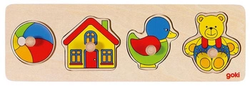 Układanka z elementami do wkładania - zabawki