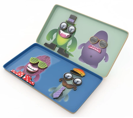 Gra magnetyczna The Purple Cow - Fabryka Potworów