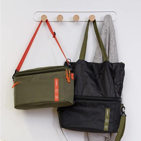 Lassig Casual Label Torba termiczna do wózka z możliwością powiększenia 2w1 Olive