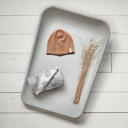 LEANDER - przewijak MATTY™, perłowy szary