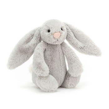 JellyCat - Króliczek Srebrny 18 cm
