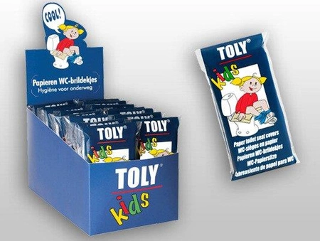 Nakładki jednorazowe sedesowe 10 szt., Toly Kids