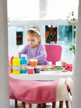 ChildGen, Naturalna ciastolina w słoiczkach - zestaw 6 kolorów