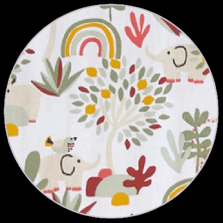 Tineo Materac Dla Niemowlaka Podróżny Jungle 60x120 cm