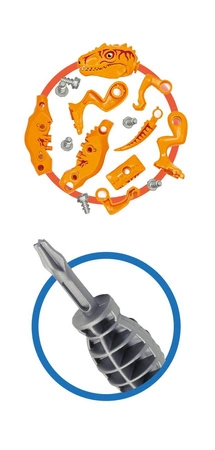 Dinozaury do skręcania BUKI Dino Builders