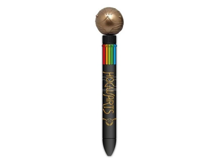 Harry Potter Multi Colour Pen - golden snitch / długopis wielokolorowy Harry Potter - złoty znicz