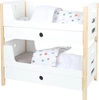 Drewniane łóżko piętrowe dla lalek 2w1 Little Button 11811-Small Foot, zabawki dla dziewczynek