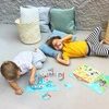 Puzzle w kartonowym domku Apli Kids - W straży pożarnej 3+