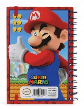 Notatnik 3D Super Mario