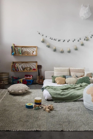 Dywan Bawełniany Twin Vintage Blue 80x140 cm Lorena Canals