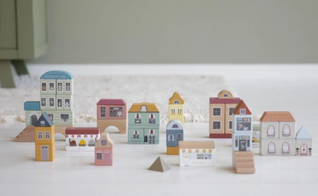 Little Dutch Zestaw miasto 50 el. LD4493