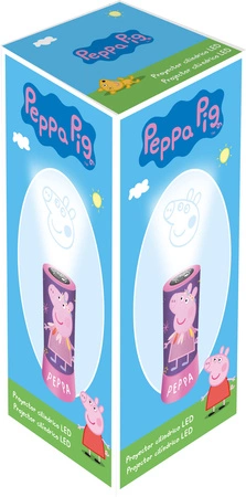 Projektor cylindryczny LED Peppa Pig 20x9,5 cm