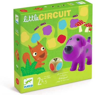 Gra planszowa dla najmłodszych WYŚCIG - Djeco