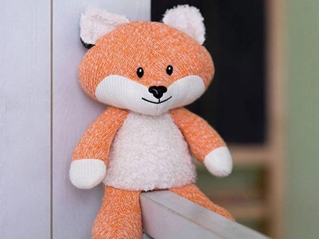 Uspokajający lisek Robin the fox Pomarańczowy 0m+ FLOW AMSTERDAM