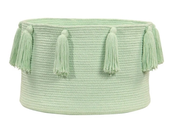 Lorena Canals Kosz dekoracyjny Tassels Soft Mint