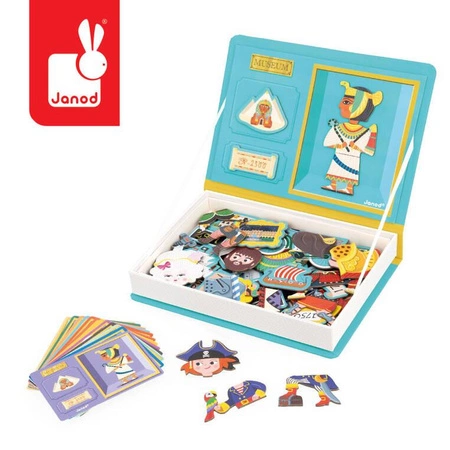 Magnetyczna układanka Historia Magnetibook 3-8 lat, Janod