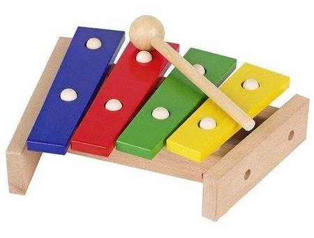 Cymbałki drewniane dla najmłodszych 61995-Goki, instrumenty muzyczne dla dzieci