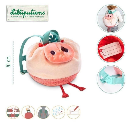 LILLIPUTIENS Plecak - worek pluszowy Flaming Anais