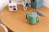 Beaba Silikonowy kubek ze słomką 170 ml Sage green