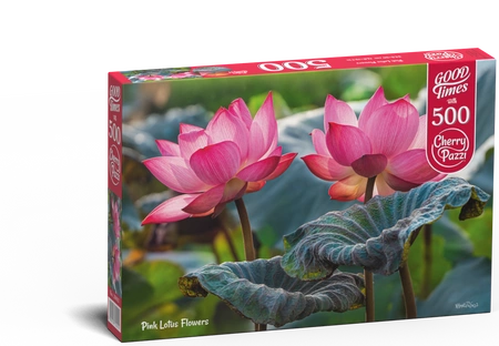 Puzzle 500 CherryPazzi Pink Lotus Flowers 20012