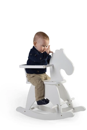 Childhome Bujak na biegunach Konik White