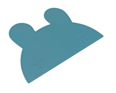 Silikonowa podkładka Króliczek We Might Be Tiny - Blue Dusk