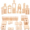 Drewniane klocki dla dzieci Naturalne budowle 50 sztuk 11396-Small Foot, zabawki kreatywne