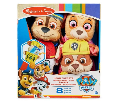 Pacynki na rękę Psi Patrol Melissa & Doug 33269 zestaw 4 pacynek