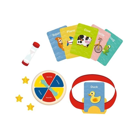 TOOKY TOY Gra Logiczna Zgadnij Kim Jestem Łamigłówka dla Dzieci 96 el.