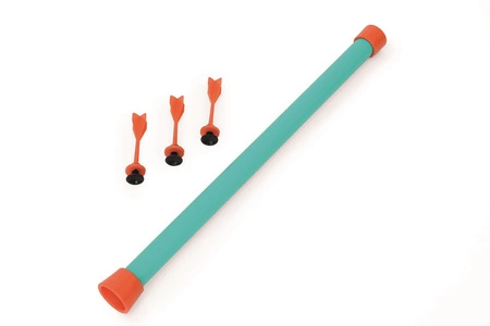 Scratch, Dmuchawka XL / 3 lotki przyssawki / 5 celów STWORKI