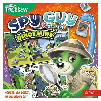 Komiks Spy Guy. Dinozaury