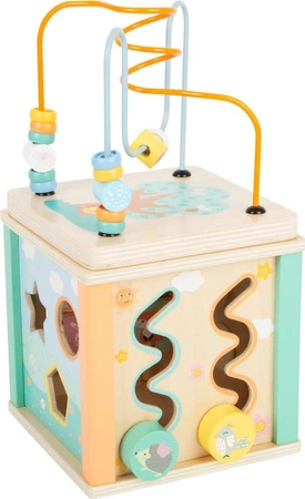 Pastelowa kostka motoryczna Leśne zwierzęta 11724- Small Foot, zabawki motoryczne