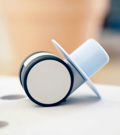 MODU - cztery obrotowe koła, niebieskie