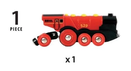 BRIO World Duża Lokomotywa Na Baterie