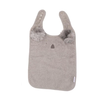 B-Śliniaczek Eco organic Koala grey