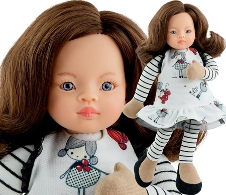 CUDOWNA HISZPAŃSKA LALKA PAOLA REINA 34 CM 00001